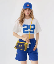 NFL Los Angeles Rams Braided Crossbody Bag