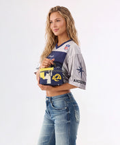 NFL Los Angeles Rams Western Canvas Crossbody Bag