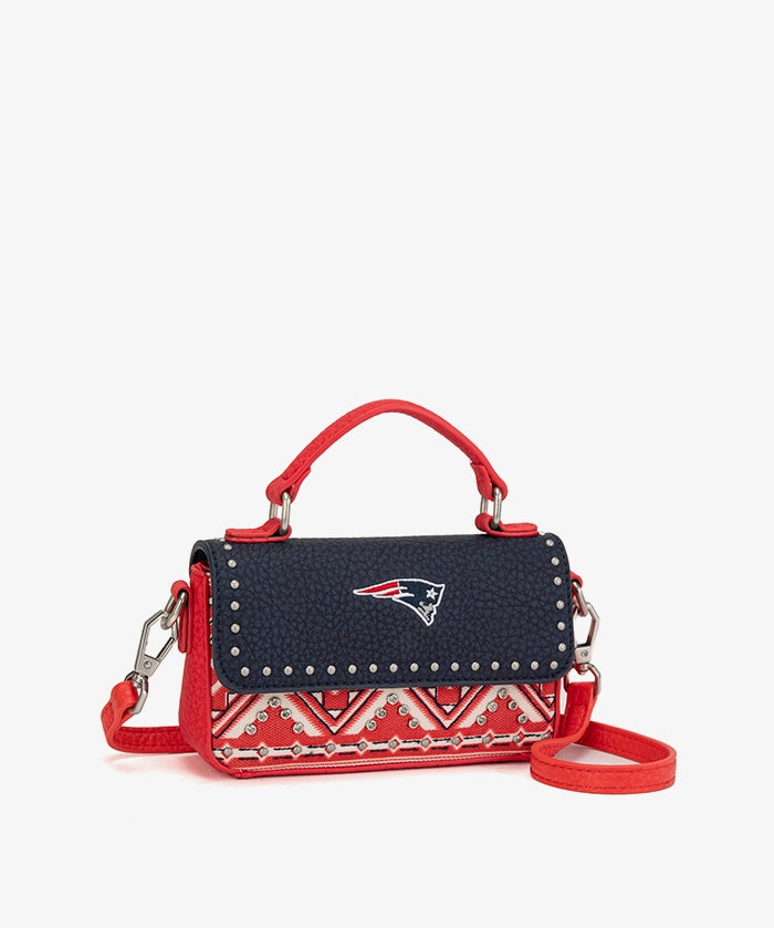 NFL New England Patriots Flap Crossbody Bag (Pre-Order)