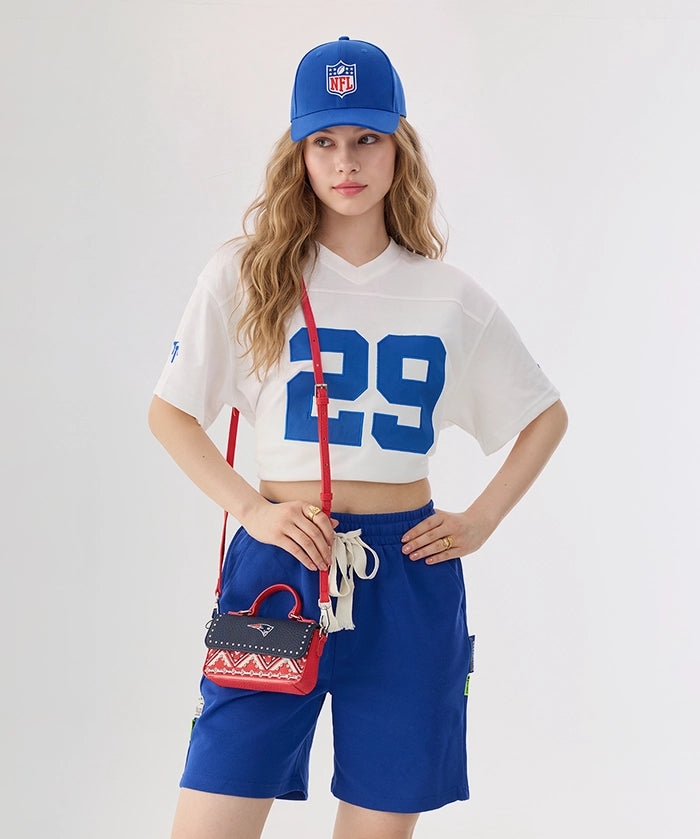 NFL New England Patriots Flap Crossbody Bag (Pre-Order)