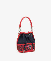 NFL New England Patriots Floral Bucket Bag