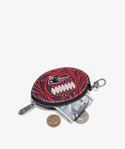 NFL New England Patriots Football Coin Purse