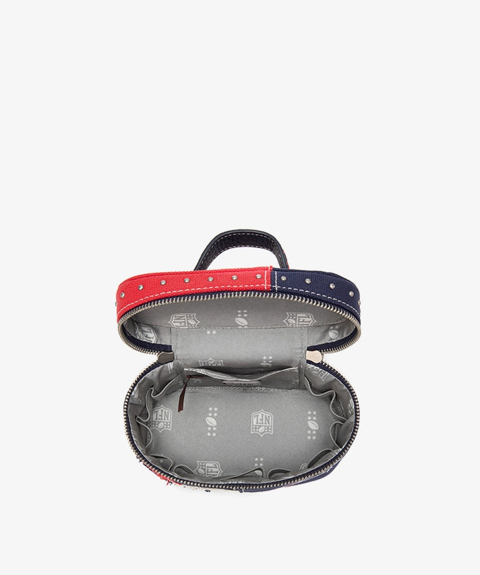 NFL New England Patriots Western Canvas Crossbody Bag
