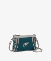 NFL Philadelphia Eagles Braided Crossbody Bag