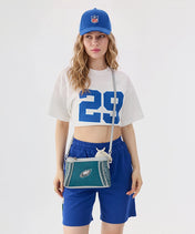 NFL Philadelphia Eagles Braided Crossbody Bag