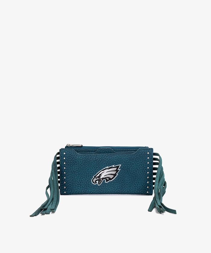 NFL Philadelphia Eagles Fringe Wallet