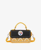 NFL Pittsburgh Steelers Flap Crossbody Bag (Pre-Order)