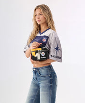 NFL Pittsburgh Steelers Western Canvas Crossbody Bag