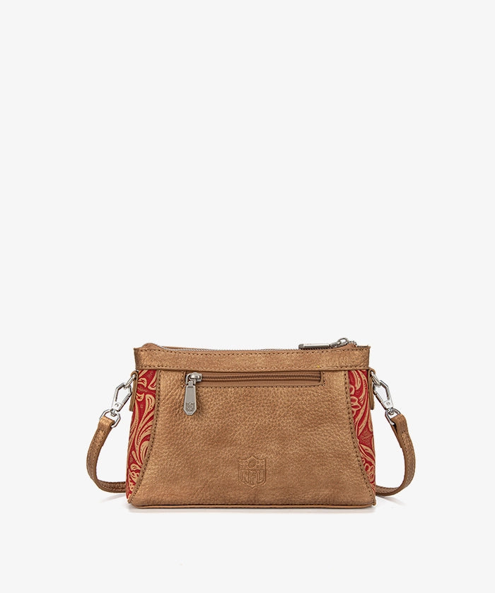 NFL San Francisco 49ers Braided Crossbody Bag