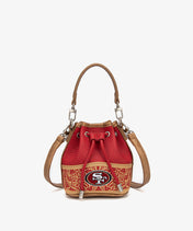 NFL San Francisco 49ers Floral Bucket Bag