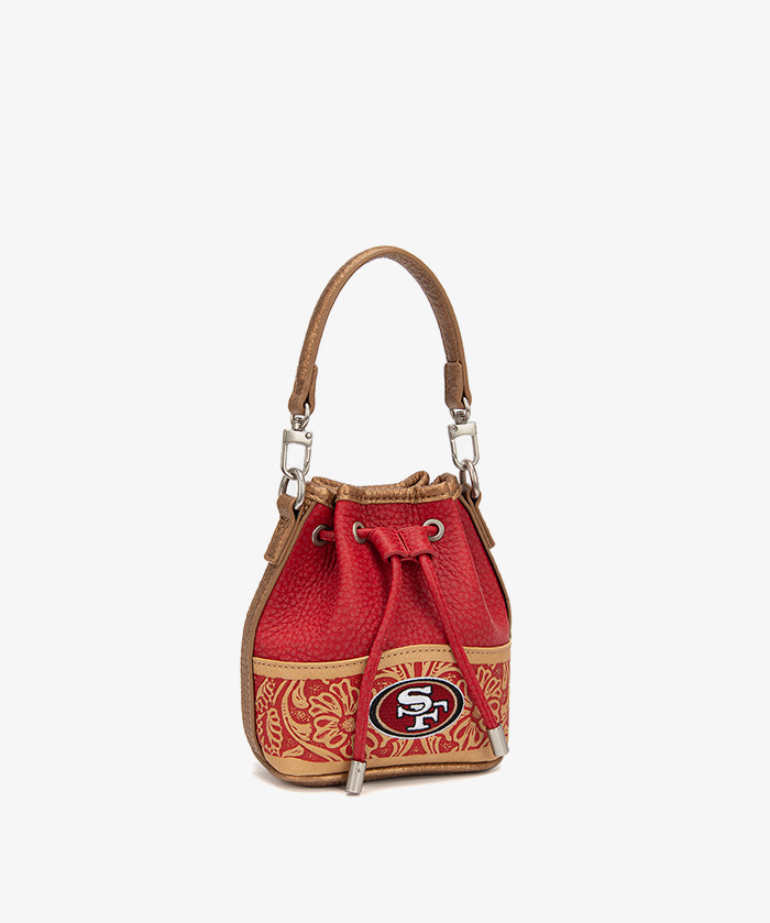 NFL San Francisco 49ers Floral Bucket Bag