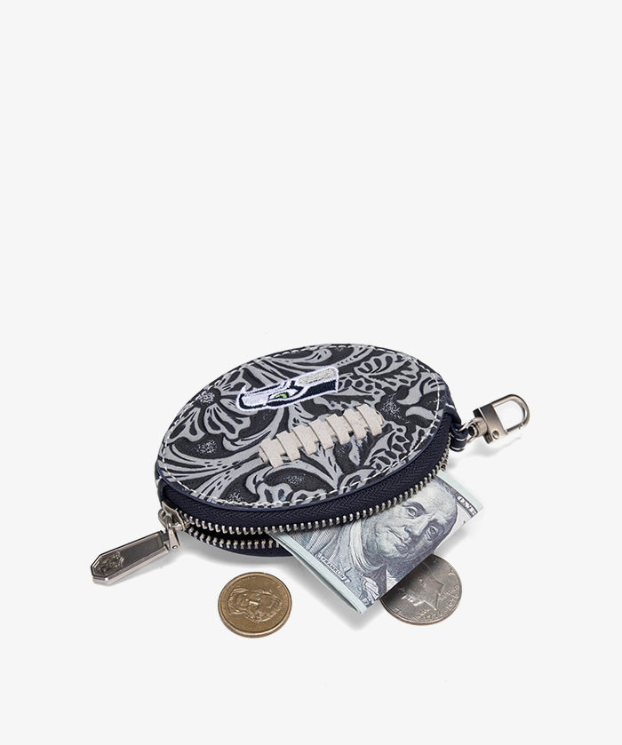 NFL Seattle Seahawks Football Coin Purse