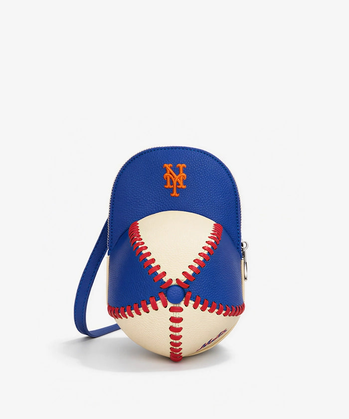 MLB New York Mets Baseball Cap Crossbody Purse