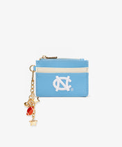 North Carolina Tar Heels Card Holder with Football Charm