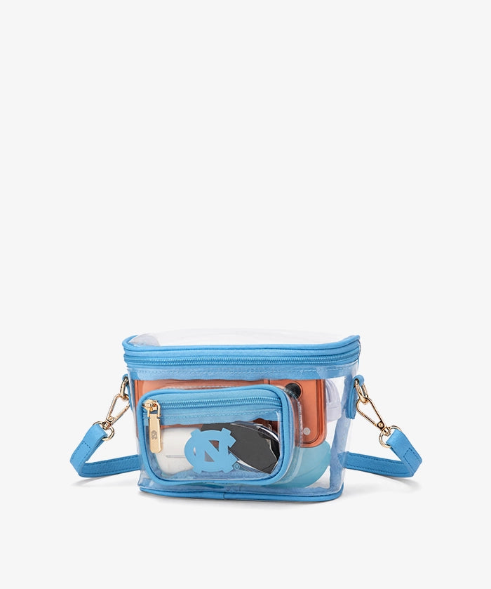 North Carolina Tar Heels Clear Crossbody Bag