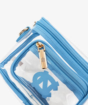 North Carolina Tar Heels Clear Crossbody Bag
