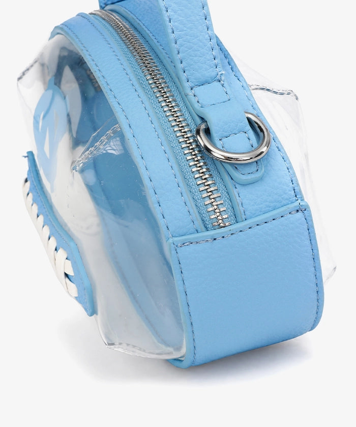 North Carolina Tar Heels Football Clear Crossbody Bag