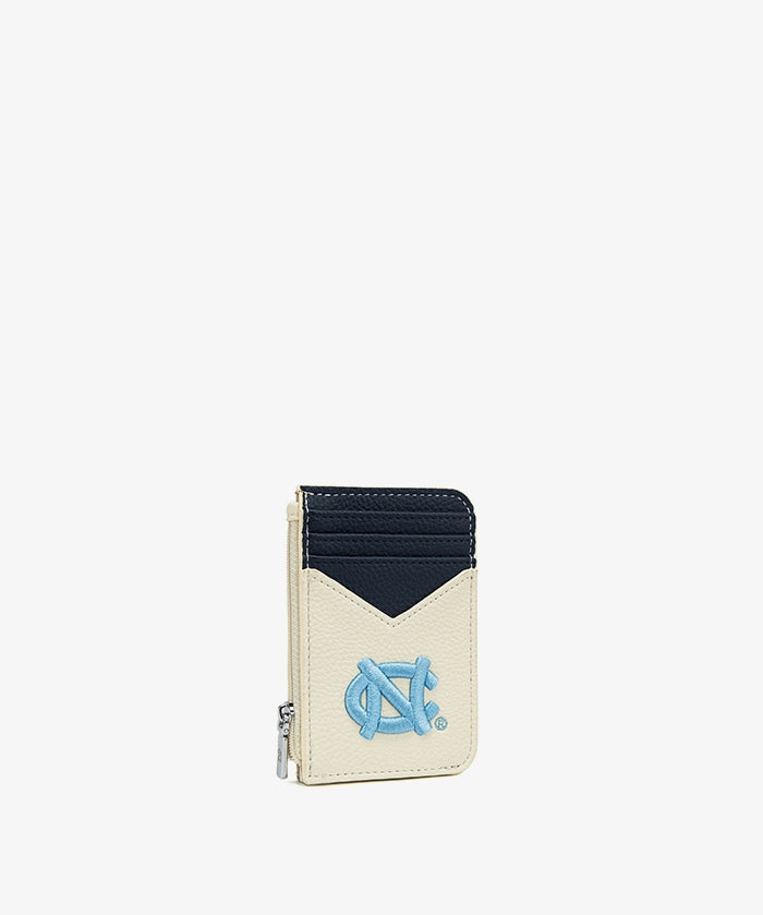 North Carolina Tar Heels Zip Card Case