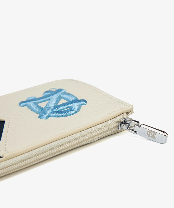 North Carolina Tar Heels Zip Card Case