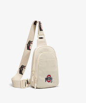 Ohio State Buckeyes Canvas Sling Bag