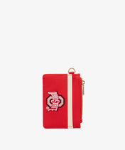 Ohio State Buckeyes Card Holder with Football Charm