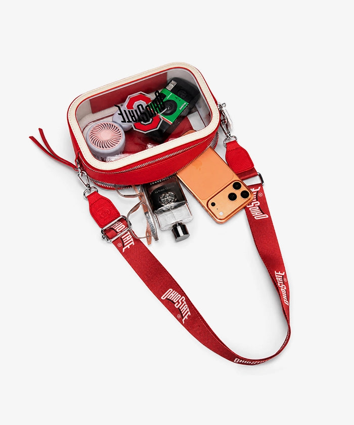 Ohio State Buckeyes Clear Camera Bag