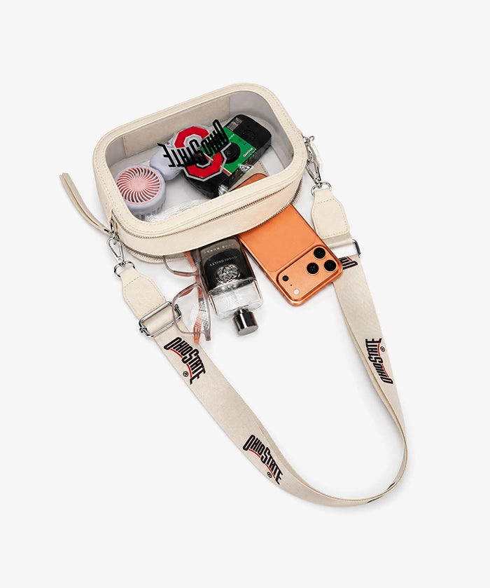 Ohio State Buckeyes Clear Camera Bag