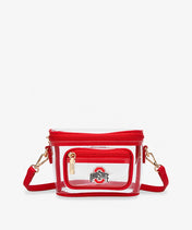 Ohio State Buckeyes Clear Crossbody Bag