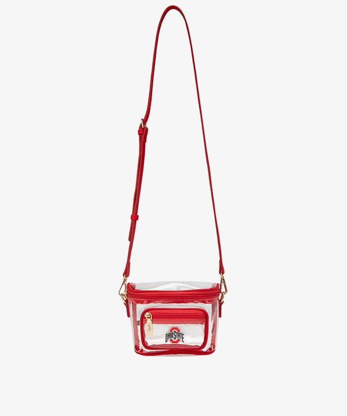 Ohio State Buckeyes Clear Crossbody Bag