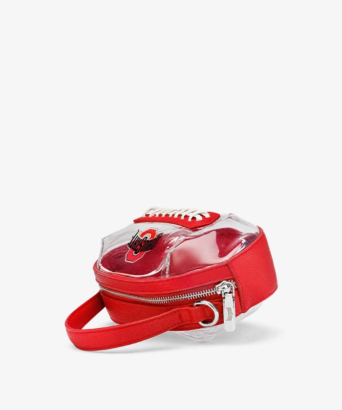 Ohio State Buckeyes Football Clear Crossbody Bag