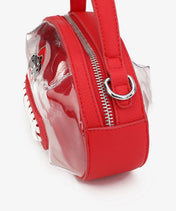 Ohio State Buckeyes Football Clear Crossbody Bag