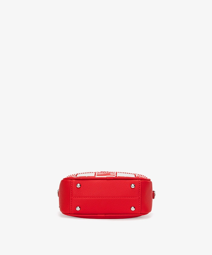 Ohio State Buckeyes Paisley Bandana Mini Satchel Crossbody Bag
