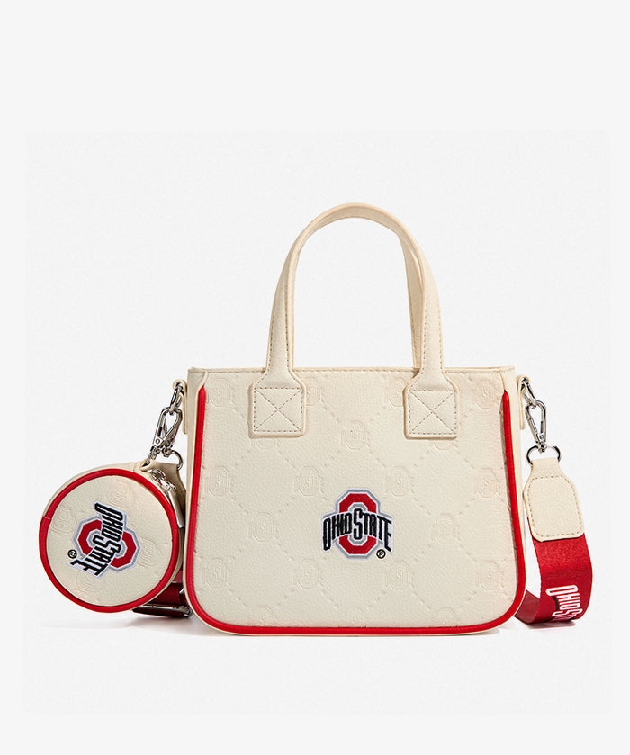 Ohio State Buckeyes Tote Bag with Coin Pouch