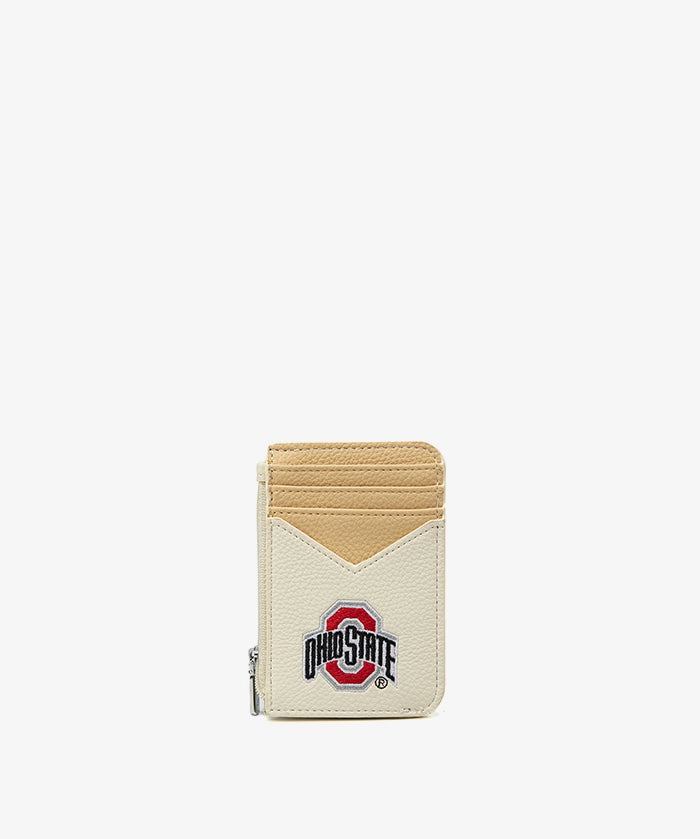 Ohio State Buckeyes Zip Card Case