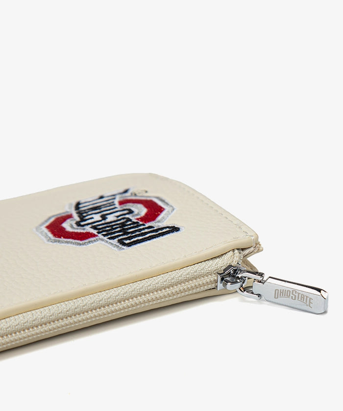 Ohio State Buckeyes Zip Card Case