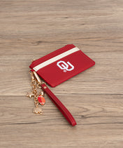 Oklahoma Sooners Card Holder with Football Charm