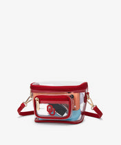 Oklahoma Sooners Clear Crossbody Bag