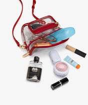 Oklahoma Sooners Clear Crossbody Bag