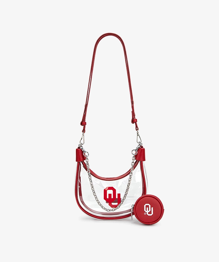 Oklahoma Sooners Clear Shoulder Bag