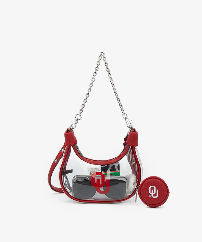 Oklahoma Sooners Clear Shoulder Bag