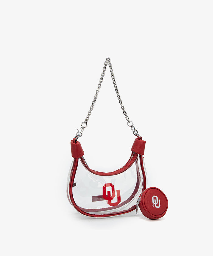 Oklahoma Sooners Clear Shoulder Bag