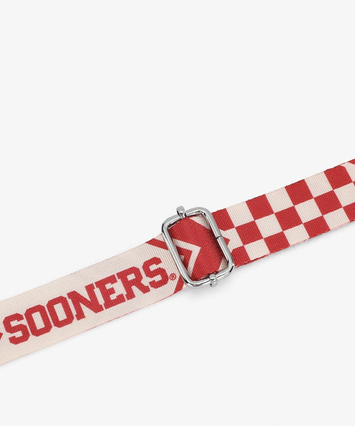 Oklahoma Sooners Football Clear Crossbody Bag