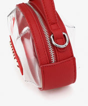 Oklahoma Sooners Football Clear Crossbody Bag