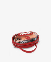 Oklahoma Sooners Football Clear Crossbody Bag
