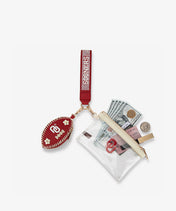 Oklahoma Sooners Football Clear Wristlet Set