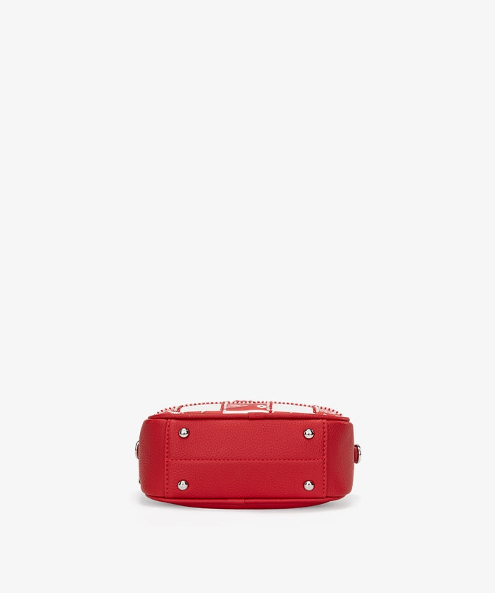 Oklahoma Sooners Paisley Bandana Mini Satchel Crossbody Bag