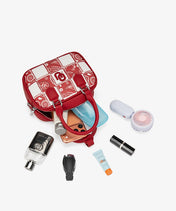 Oklahoma Sooners Paisley Bandana Mini Satchel Crossbody Bag
