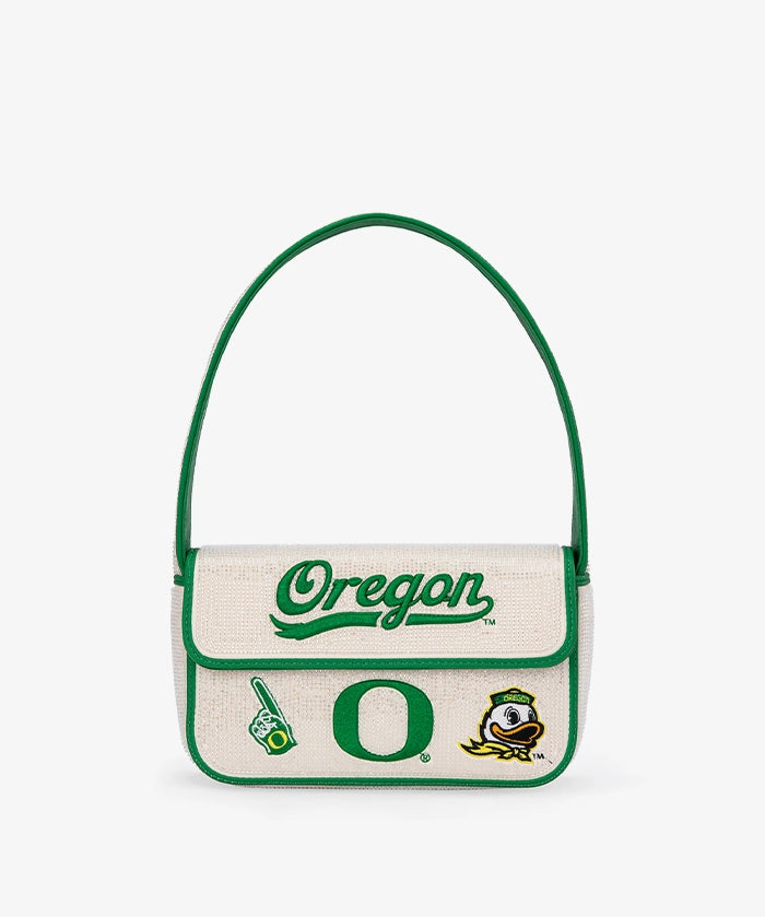 Oregon Ducks Beaded Bag