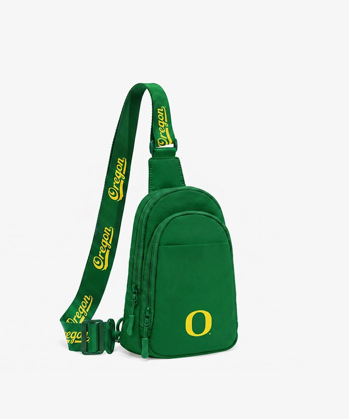 Oregon Ducks Canvas Sling Bag