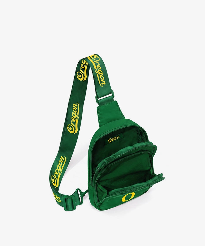 Oregon Ducks Canvas Sling Bag